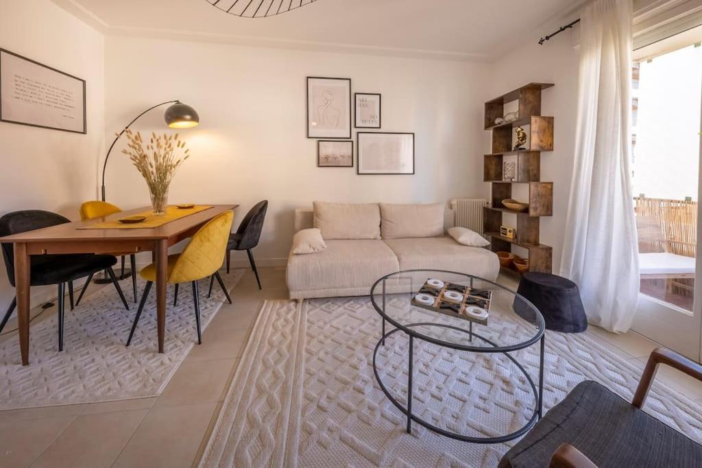 06B - Beautiful 2 Rooms With Terrace Sea View Roquebrune-Cap-Martin Kültér fotó