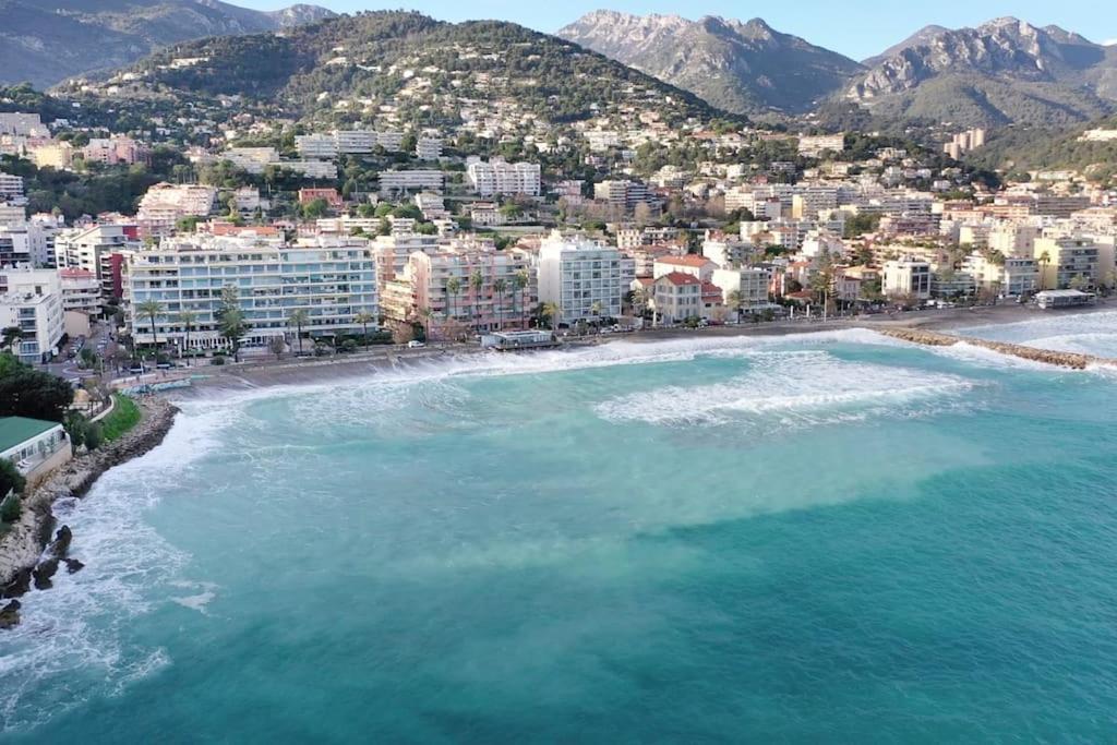 06B - Beautiful 2 Rooms With Terrace Sea View Roquebrune-Cap-Martin Kültér fotó