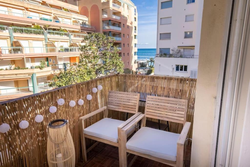 06B - Beautiful 2 Rooms With Terrace Sea View Roquebrune-Cap-Martin Kültér fotó
