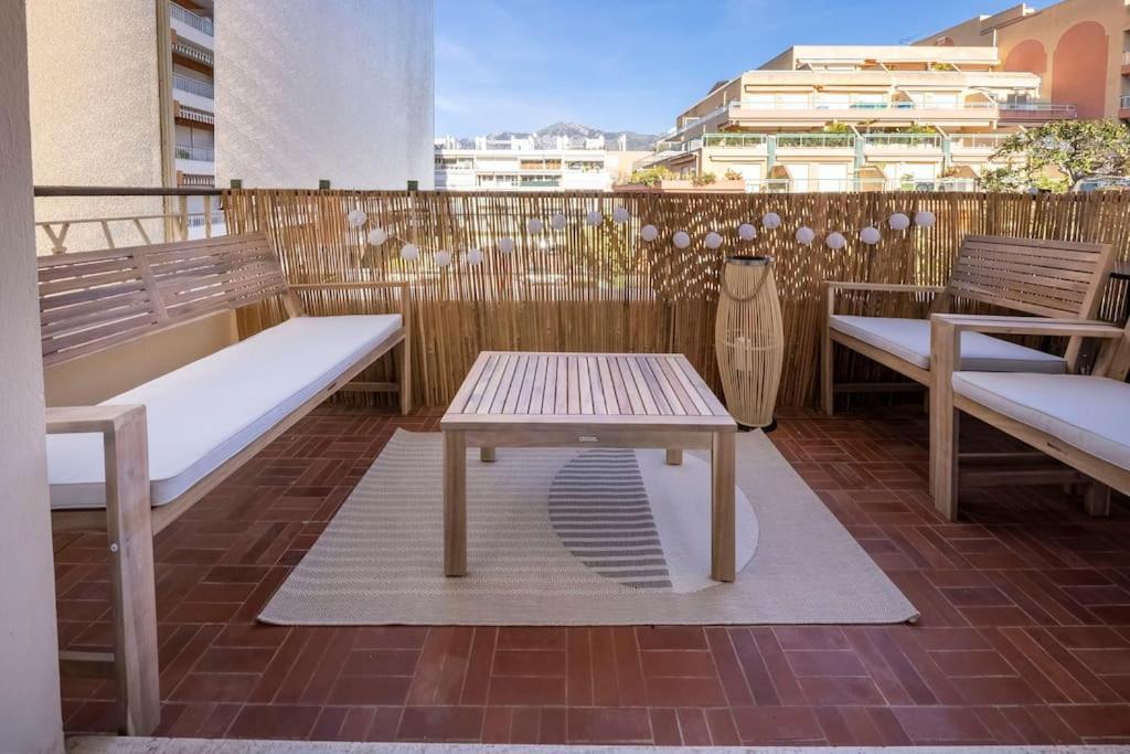 06B - Beautiful 2 Rooms With Terrace Sea View Roquebrune-Cap-Martin Kültér fotó